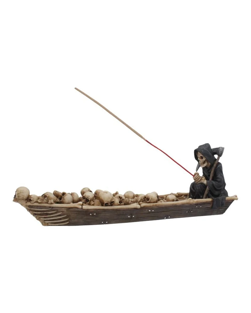Grim Reaper Fährmann Räucherstäbchenhalter