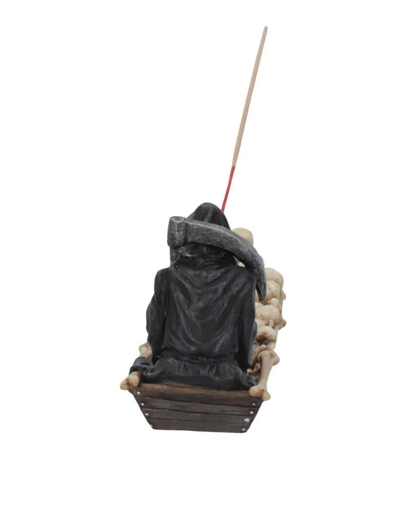 Grim Reaper Fährmann Räucherstäbchenhalter