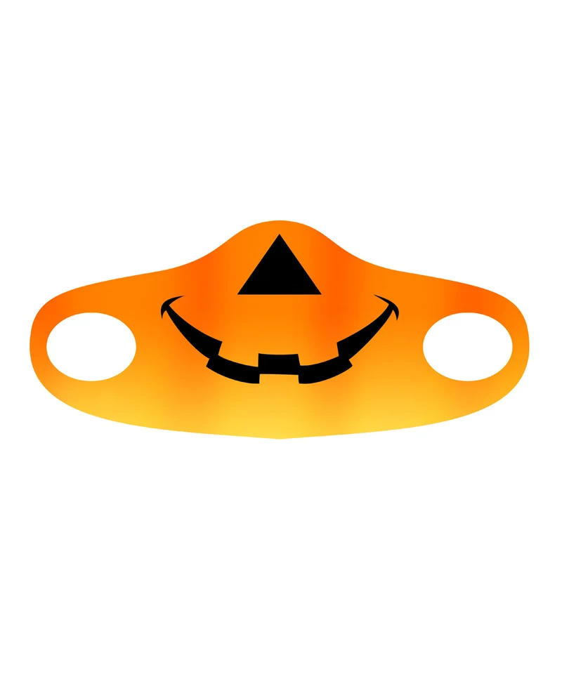 Halloween Kürbis Alltagsmaske für Kinder
