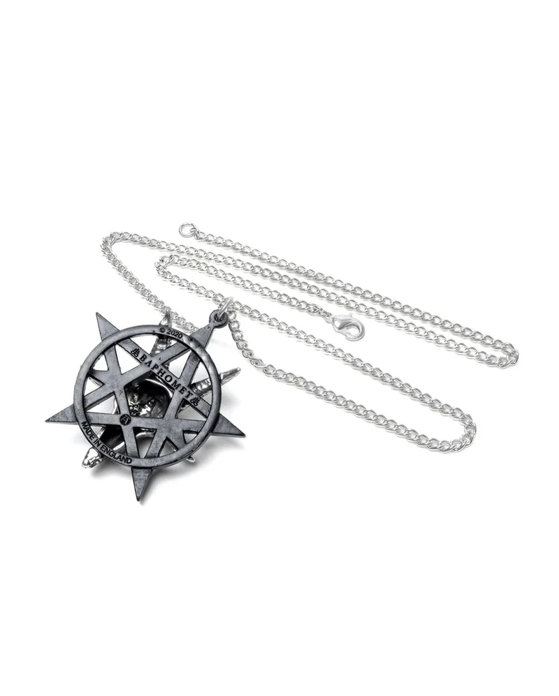 Baphomet Pentagramm Anhänger mit Kette
