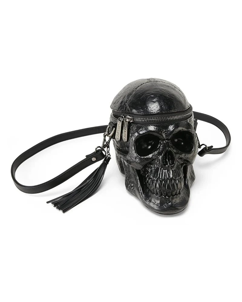 KILLSTAR Grave Digger Totenkopf Handtasche