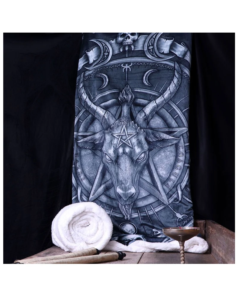 Baphomet Tagesdecke