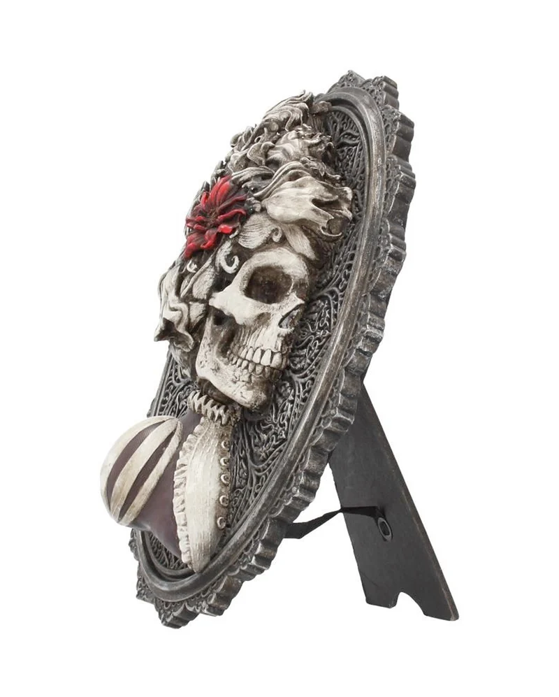 Gothic Skelett Dame Day of the Dead Wandbild