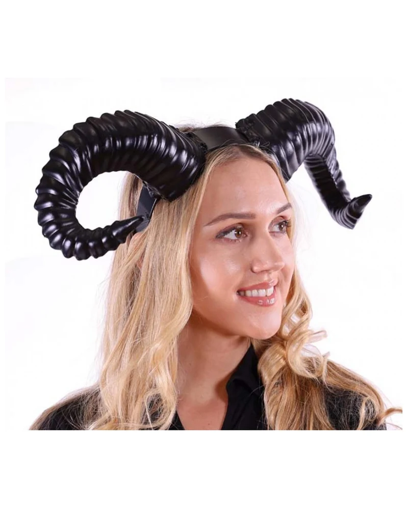 Schwarze Aries Cosplay Hörner
