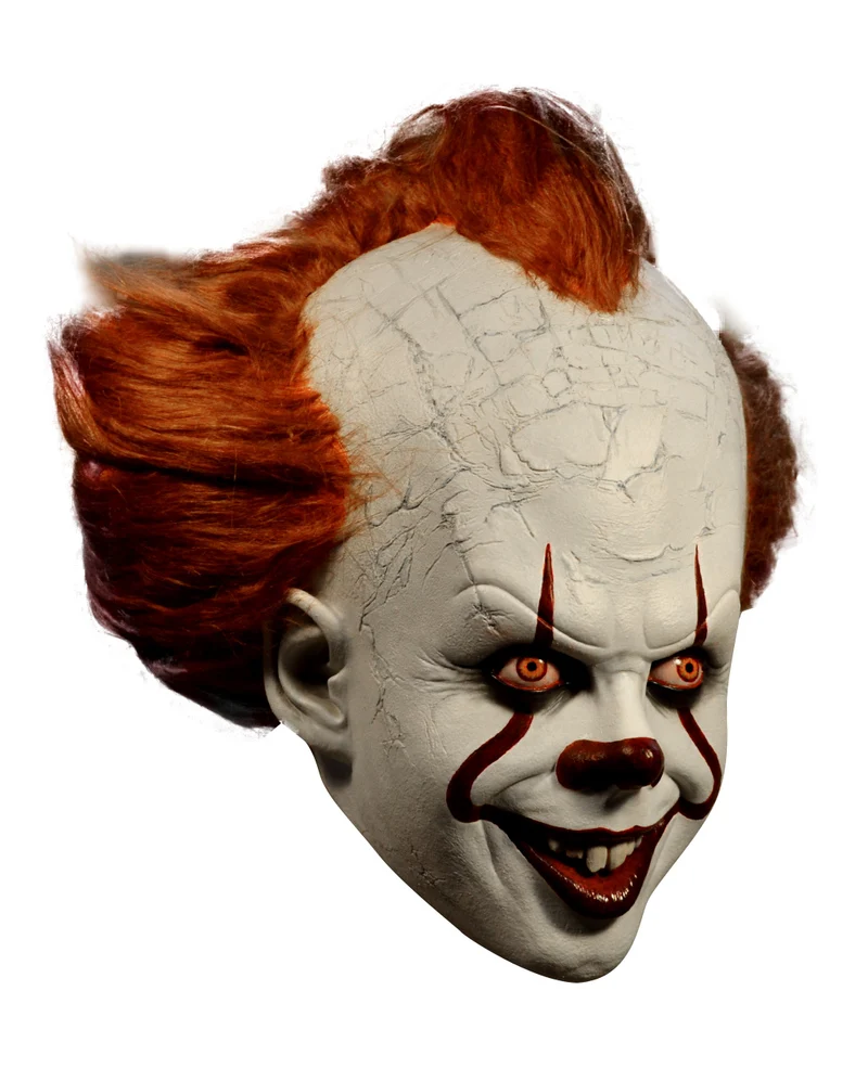 Pennywise IT Deluxe Maske mit Haaren