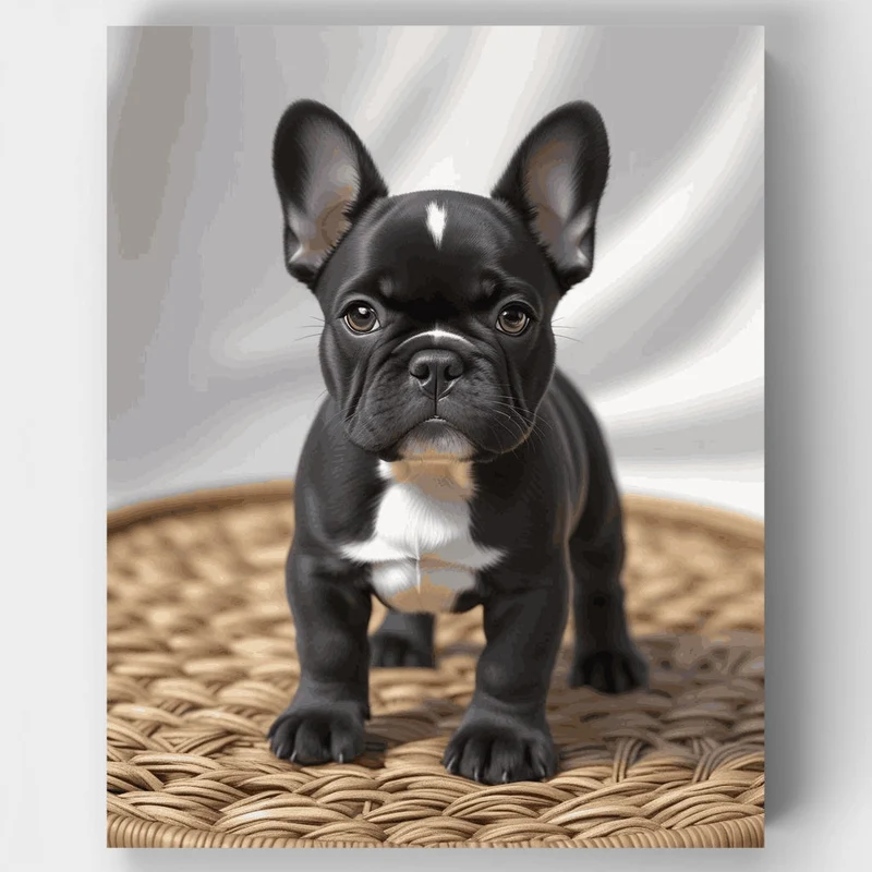 French Bulldog Puppy - Paint by Numbers Kit
