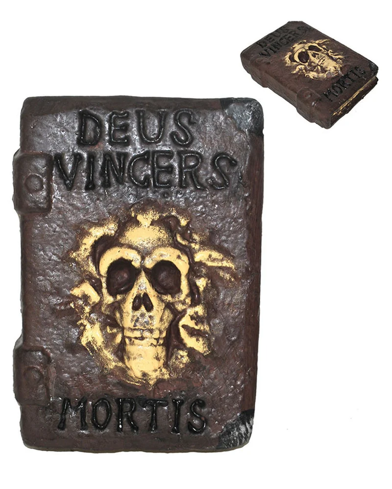 Hexenbuch mit Totenkopf