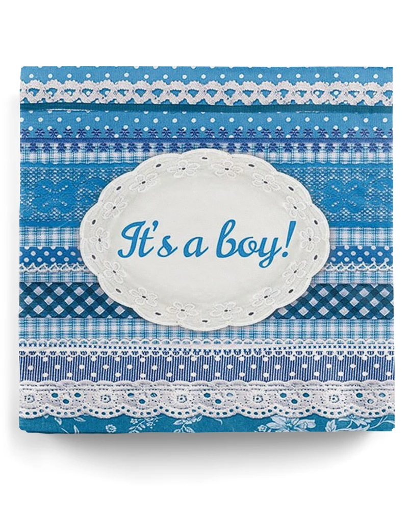Servietten It's a Boy Blau 20 St.
