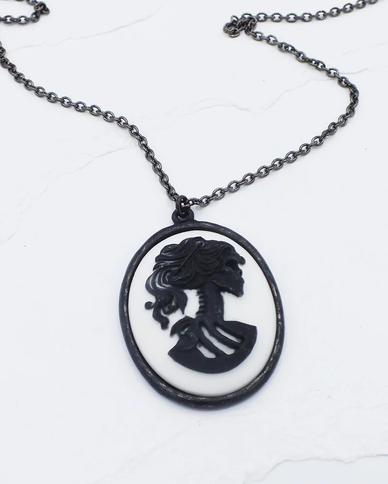 Totenkopf Cameo Gothic Kette