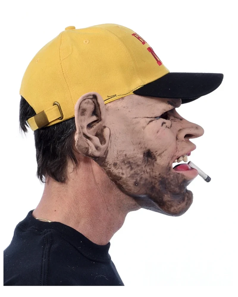 Trucker Hillbilly Maske mit Baseball Cap