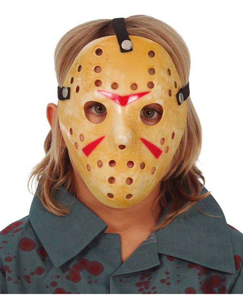 Gruselige Hockey Maske für Kinder