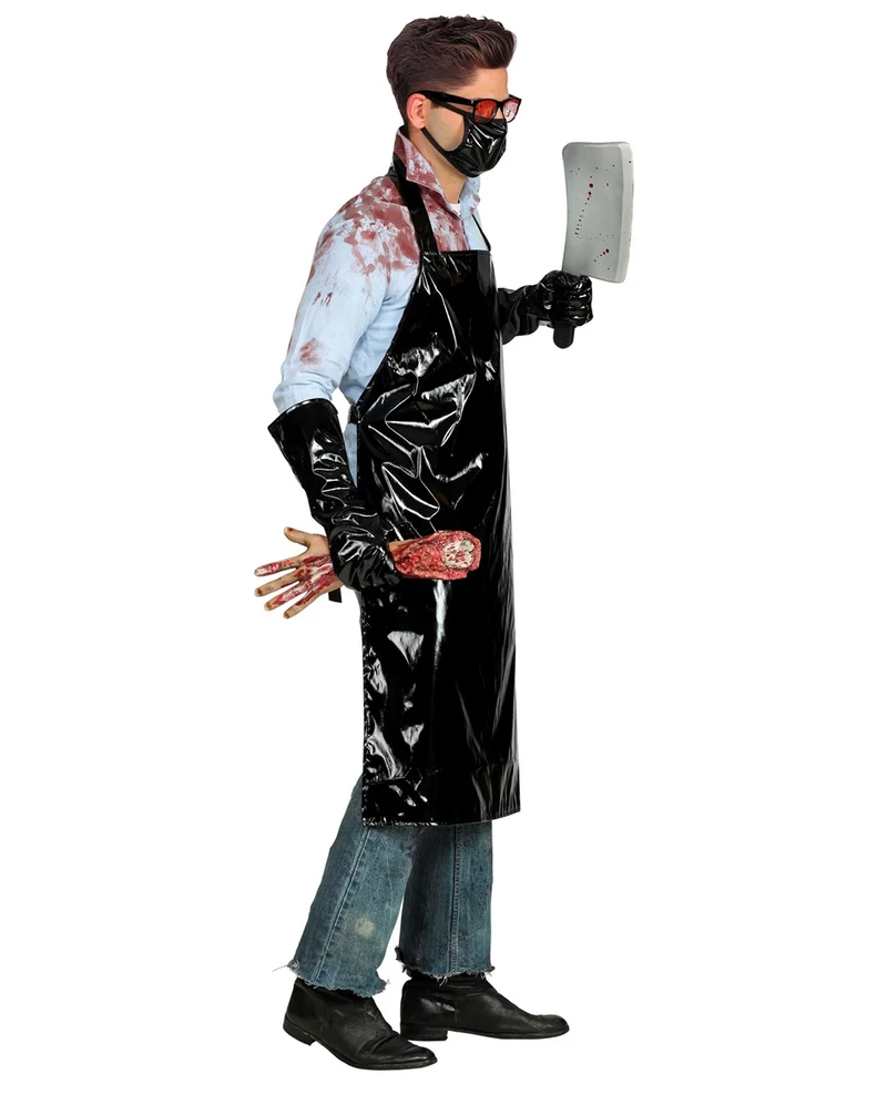 Serienkiller Schürze mit Handschuhen