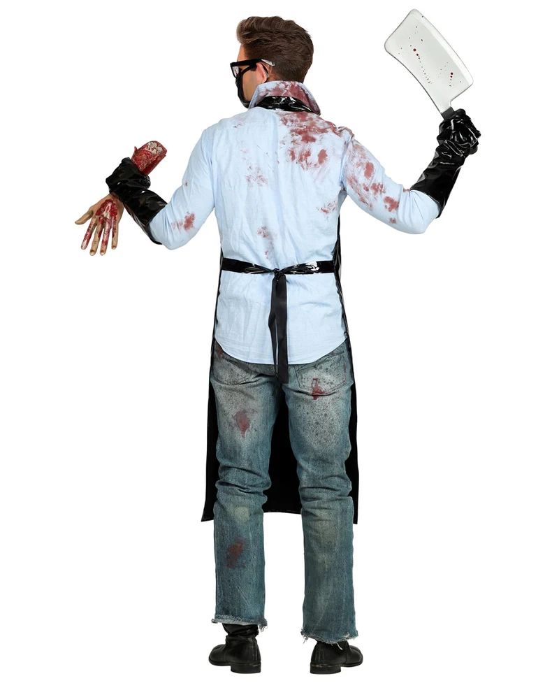Serienkiller Schürze mit Handschuhen