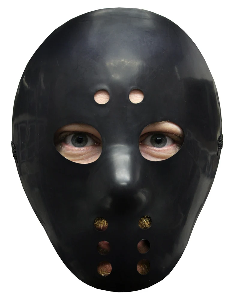 Jason Eishockey Maske Schwarz