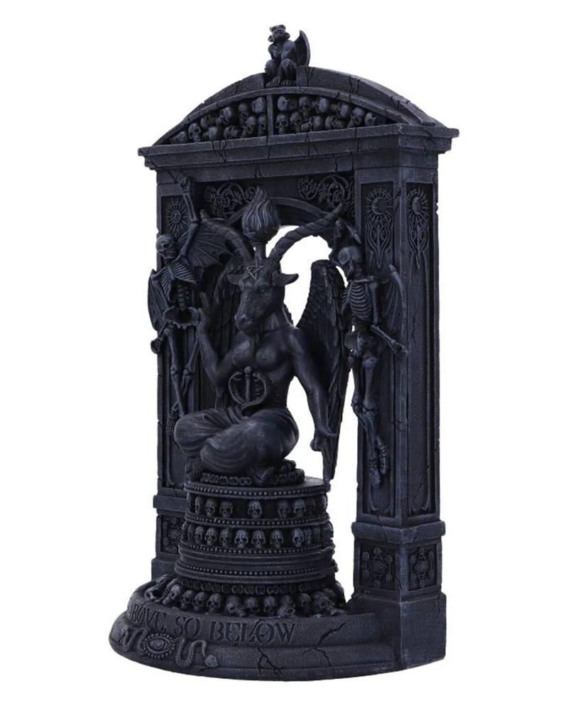 Baphomet's Tempel Aufstellfigur 28cm
