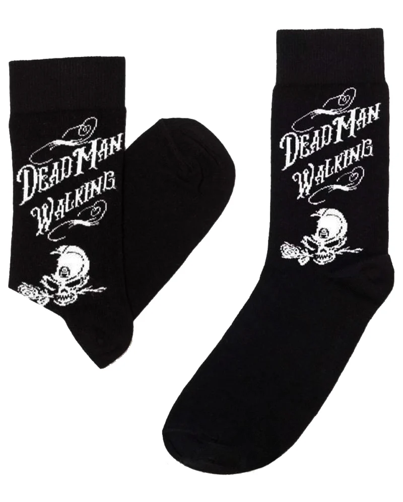 Dead Man Walking Gothic Strümpfe