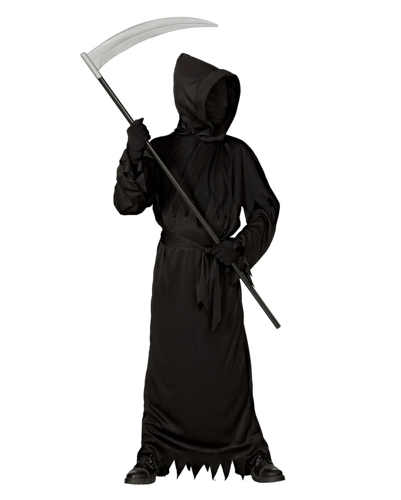Schwarzes Phantom Reaper Kinderkostüm