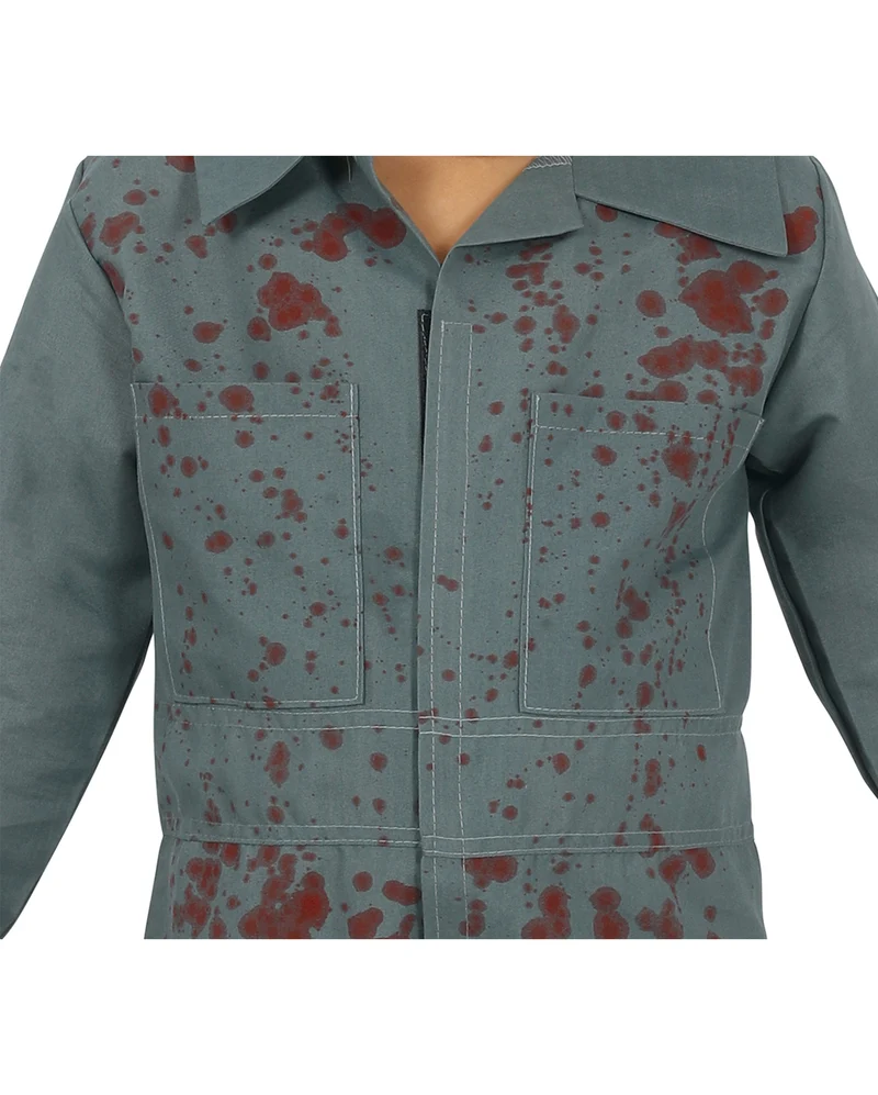Blutiges Killer Psycho Kinderkostüm mit Maske