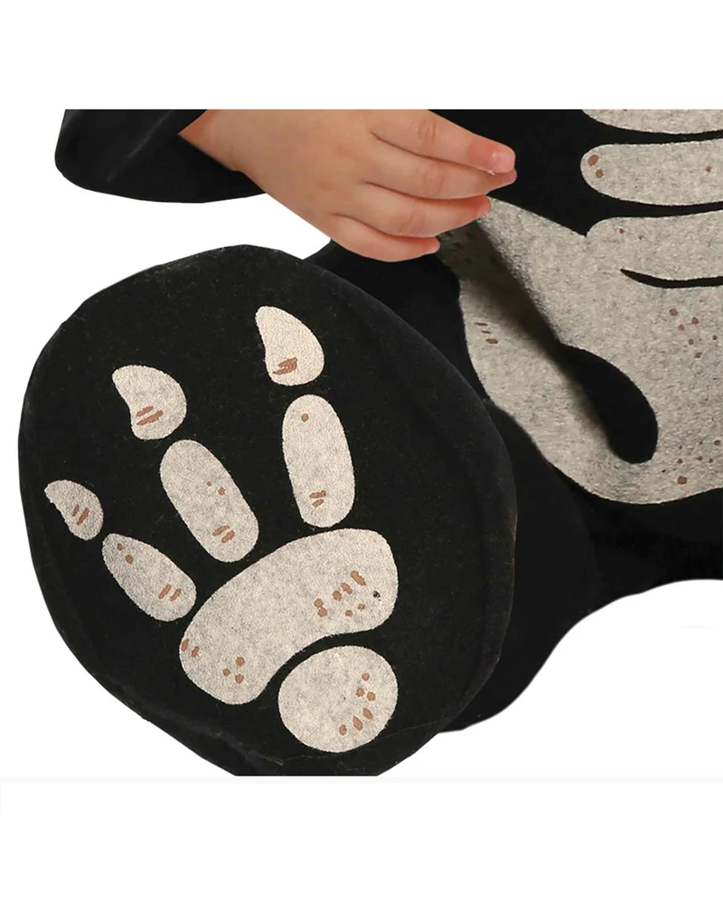 Skelett Fledermaus Babykostüm mit Flügeln