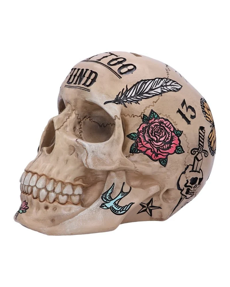 Calavera Tattoo Totenschädel Sparkasse