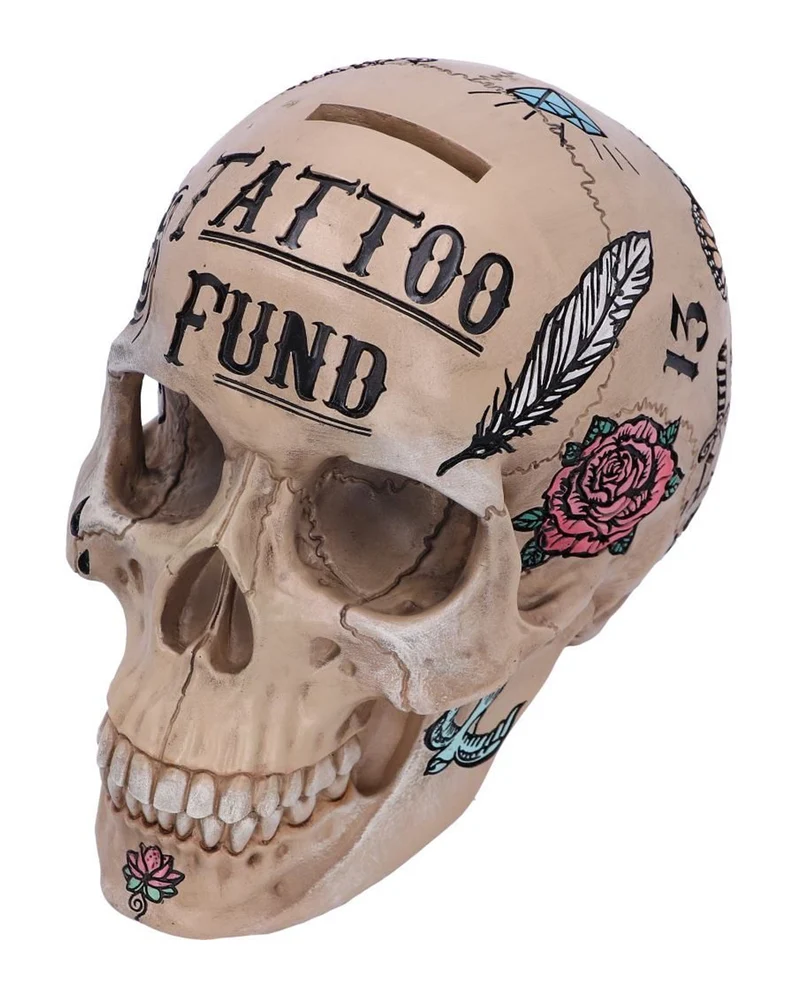 Calavera Tattoo Totenschädel Sparkasse