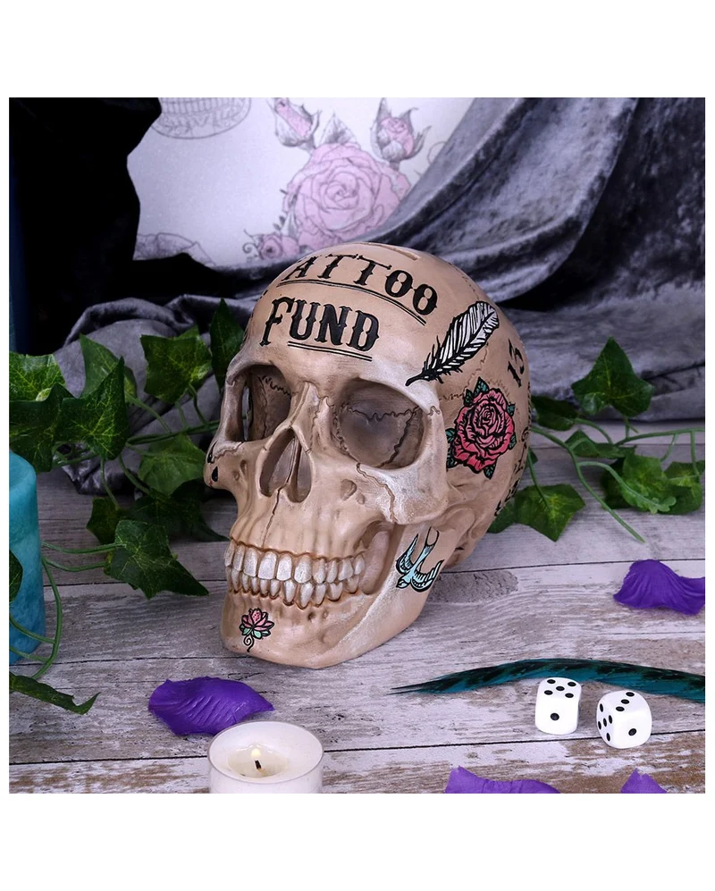 Calavera Tattoo Totenschädel Sparkasse