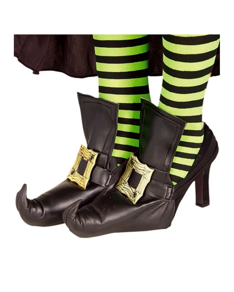 Hexenschuh mit Schnalle Schuhüberzieher