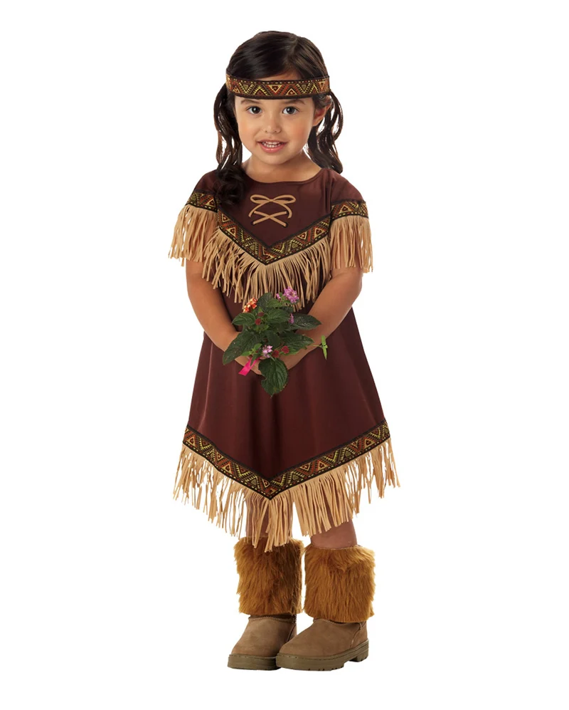 Kleine Indianer Prinzessin Kleinkinderkostüm
