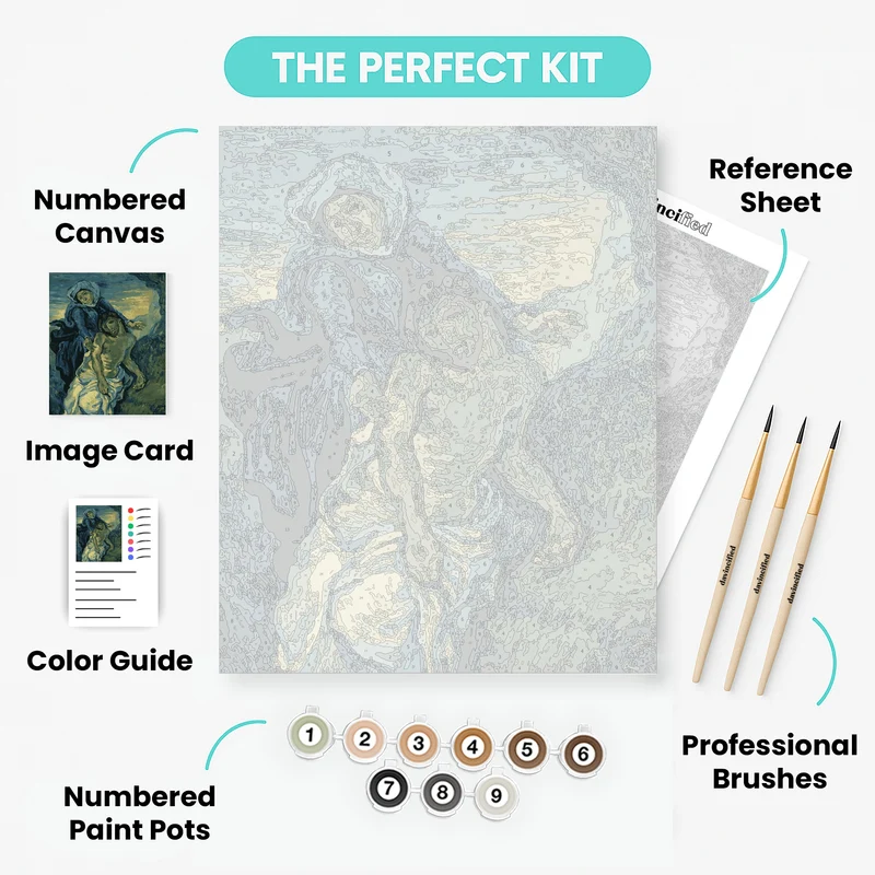 Pietà - Paint by Numbers Kit