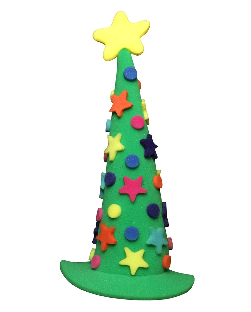 Weihnachtsbaum Schaumstoff Hut