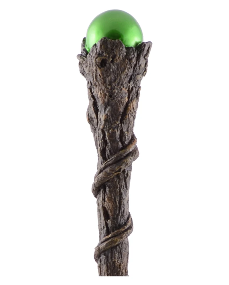 Zauberstab Arboris mit Grüner Kugel