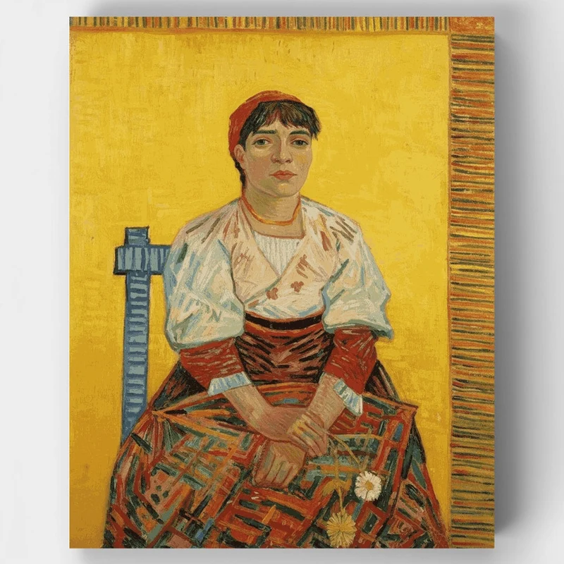 The Italian Woman - Paint by Numbers Kit
