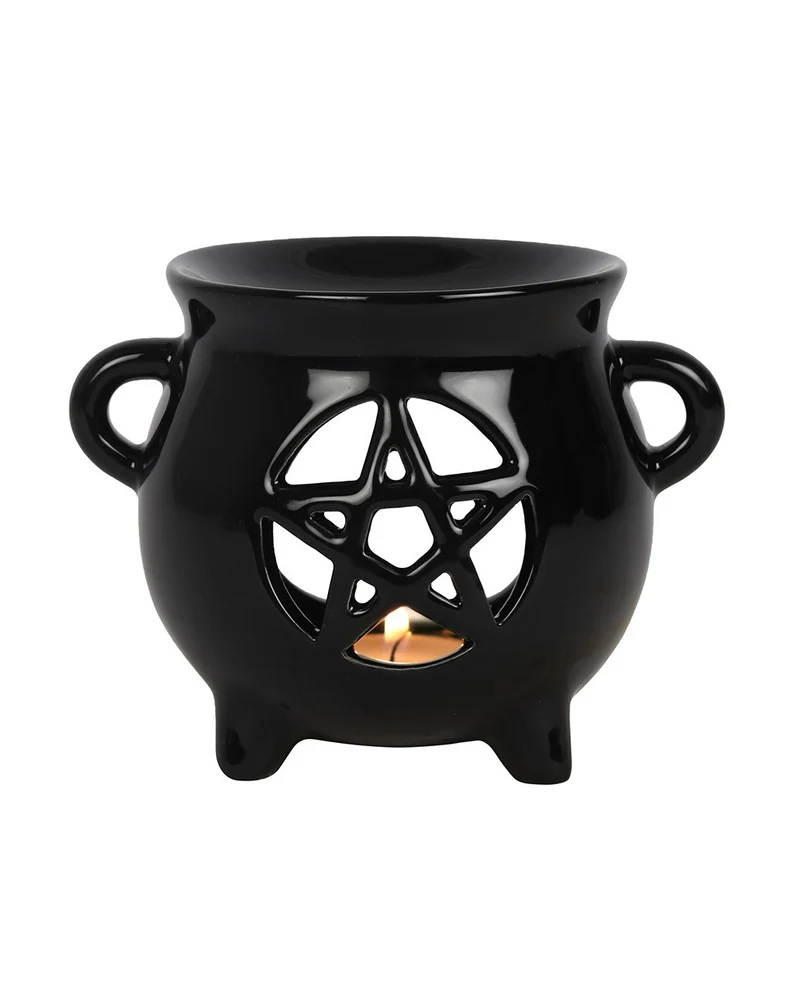 Pentagramm Hexenkessel Duftlampe