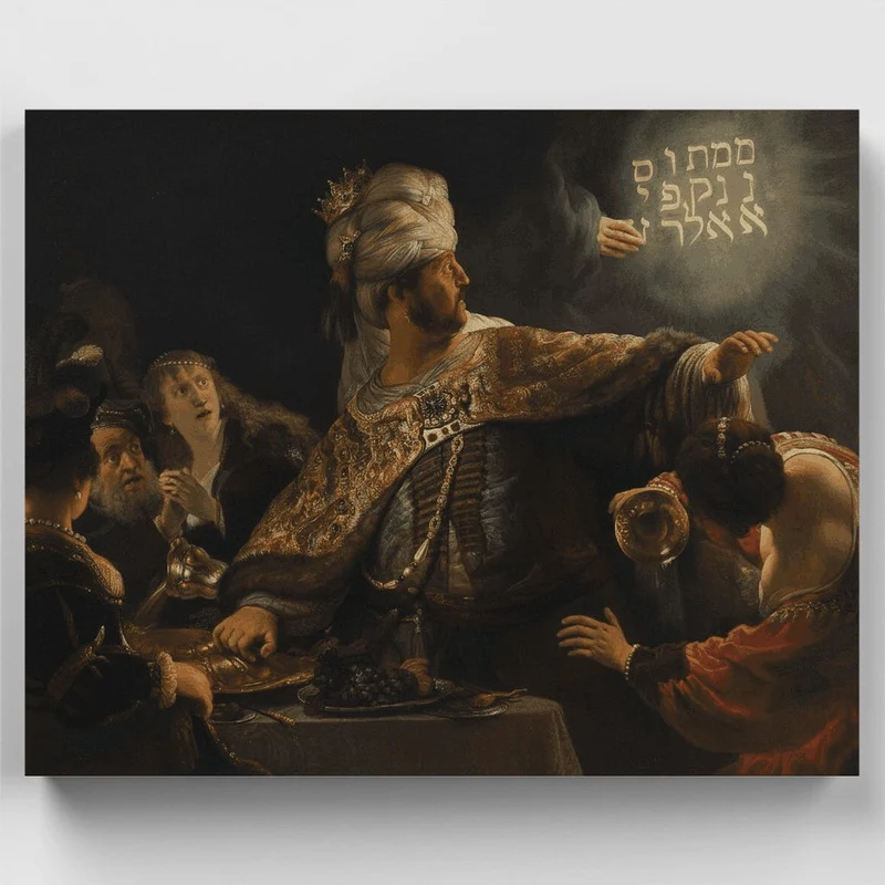 Belshazzar's Feast - Paint by Numbers Kit