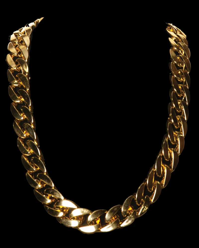 Goldglänzende 90's Panzerkette