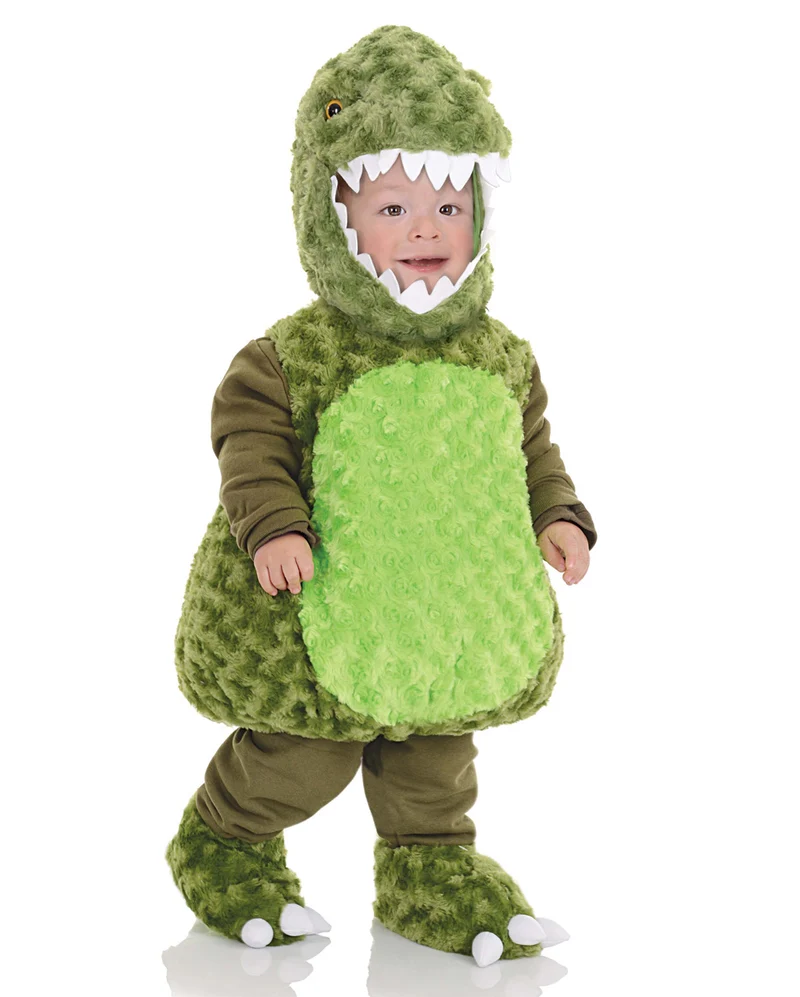 Grüner T-Rex Baby & Kleinkinder Kostüm