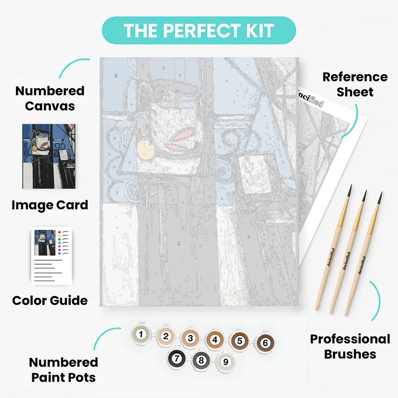 Goldfish Palette - Paint by Numbers Kit
