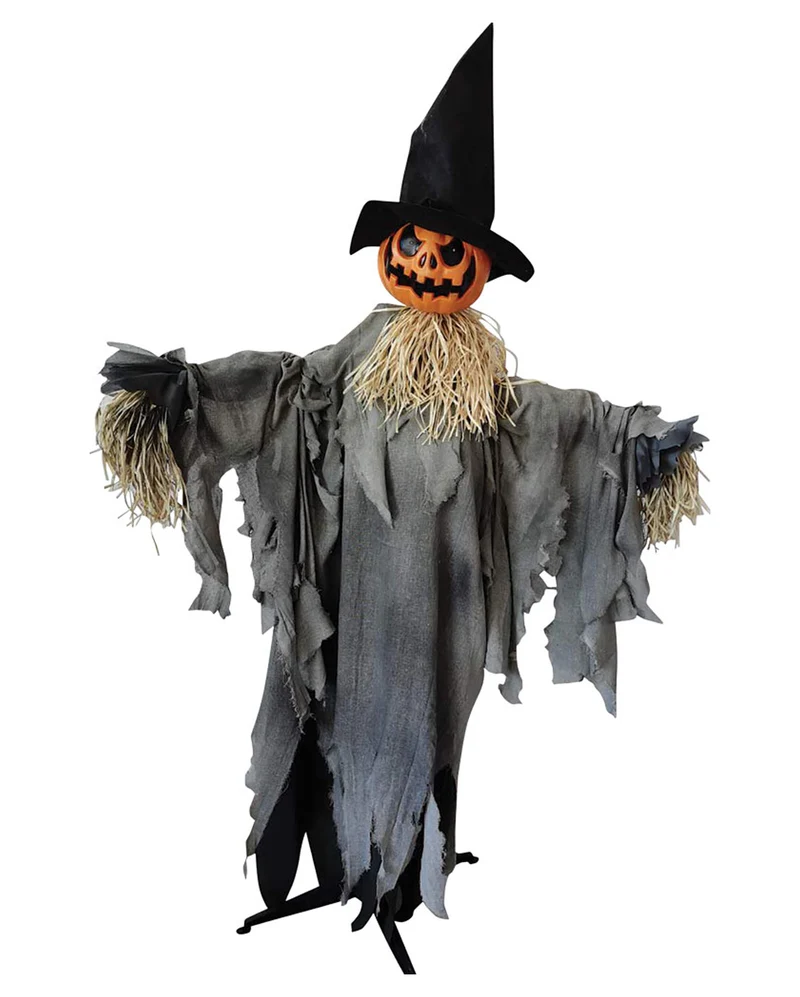 Schwankende Kürbis Vogelscheuche Standfigur 180cm