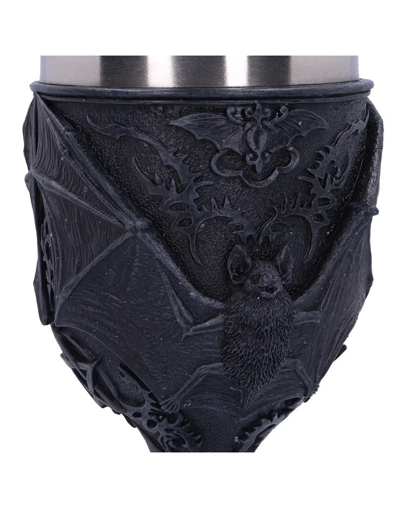 Gothic Vampirfledermaus Weinkelch