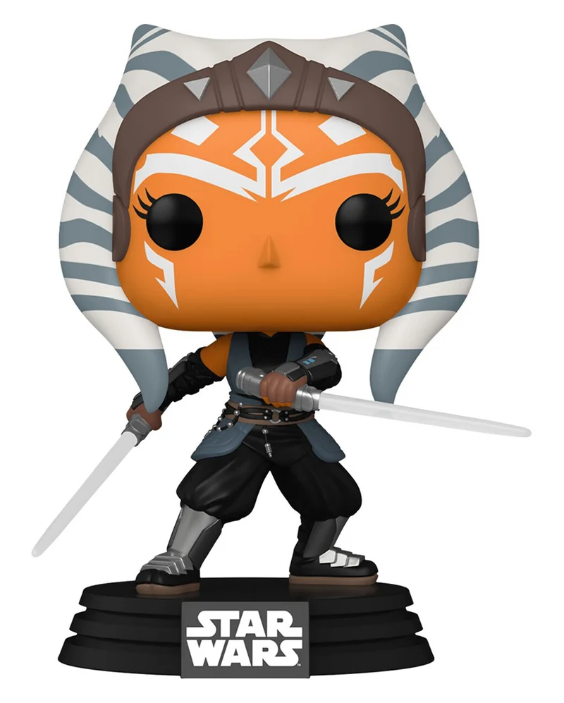 The Mandalorian Ahsoka mit Lichtschwertern Funko POP! Figur