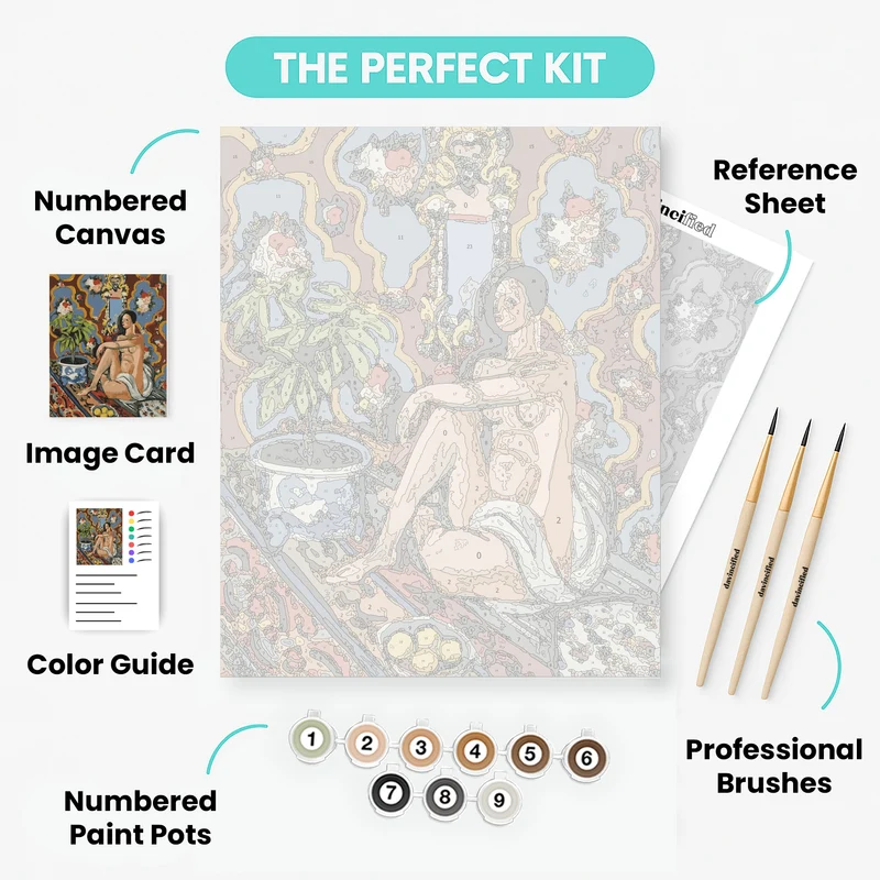 Decorative Figure - Paint by Numbers Kit