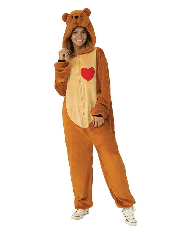Teddybär mit Herz Kostüm Unisex