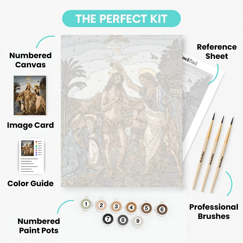 Baptism of Christ - Paint by Numbers Kit