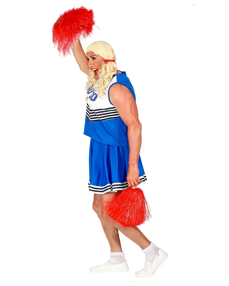 Cheerleader Männerkostüm