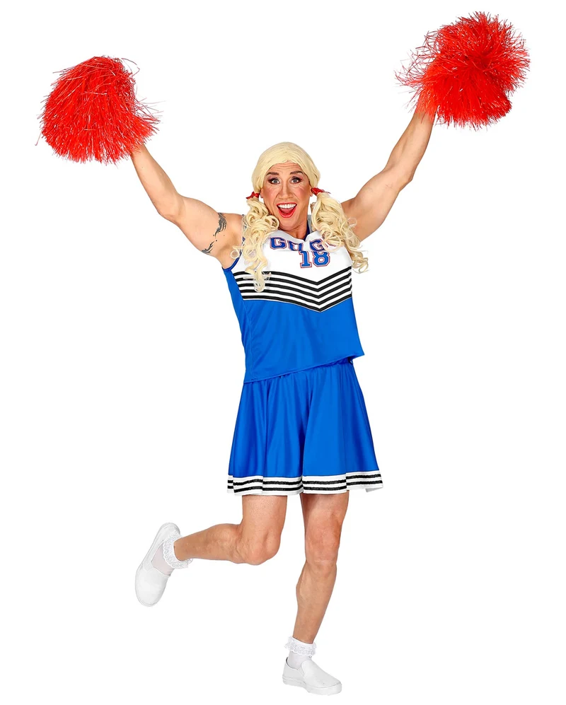 Cheerleader Männerkostüm