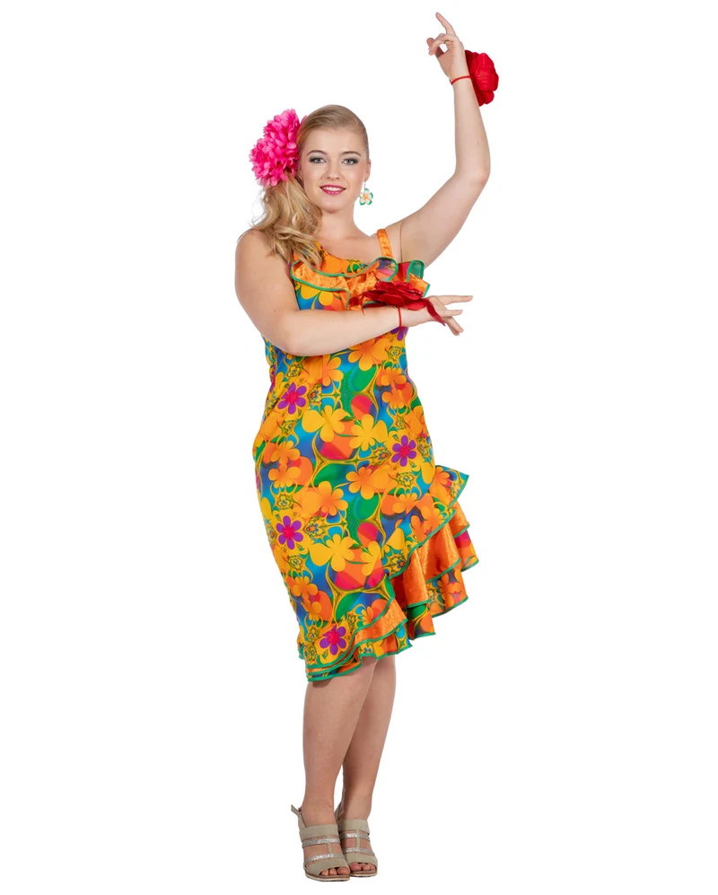 Hawaii Blumen Kleid