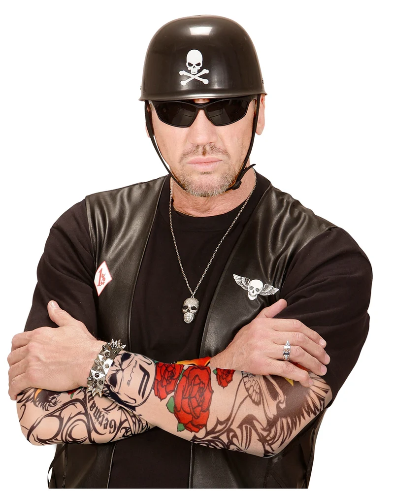 Tattoo Ärmel Skull Rocker