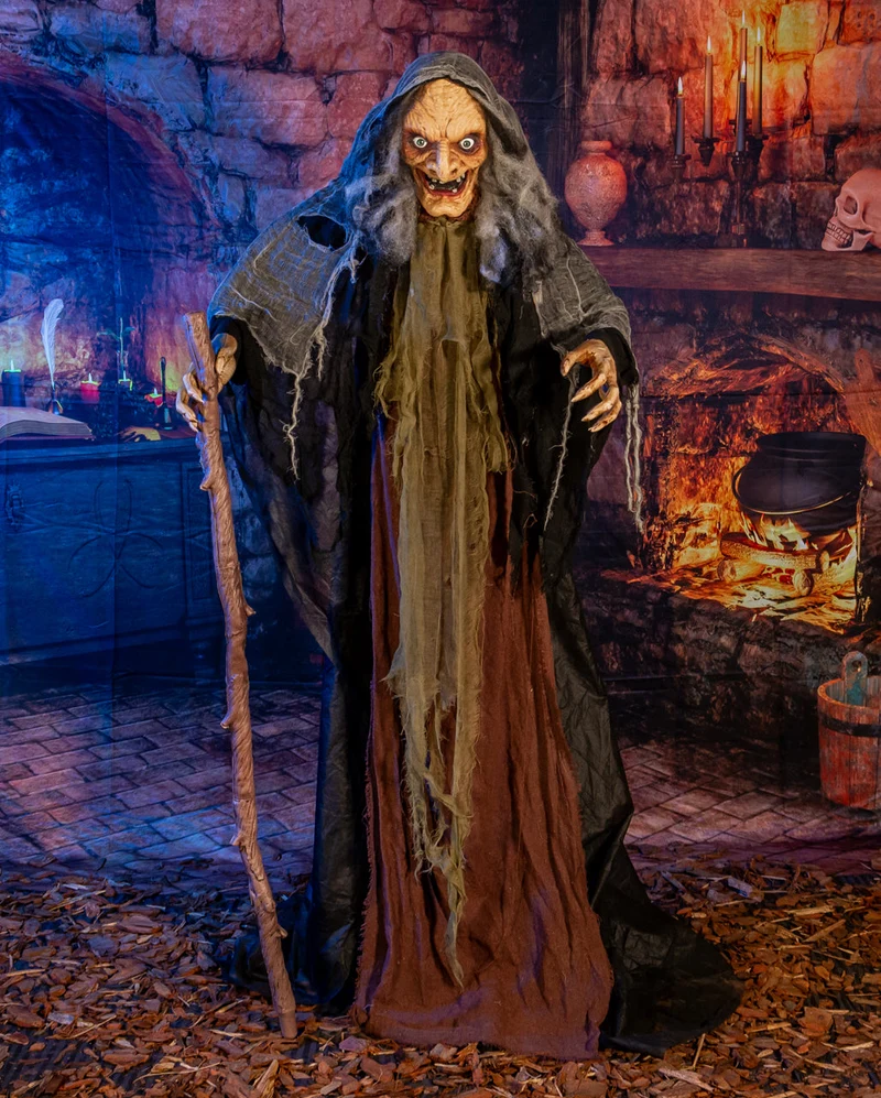 Halloween Figur Hexe Nahara 163cm