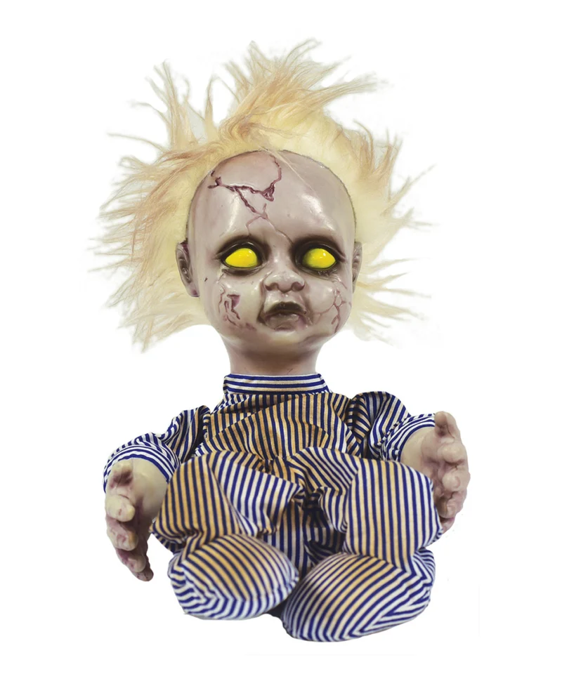 Schreiende Baby Puppe Animatronic mit Bewegung