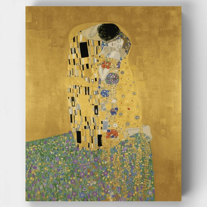 The Kiss by Gustav Klimt - Paint by Numbers Kit